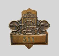 olympic badge 1932